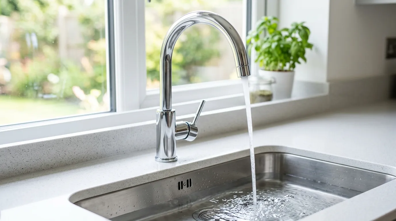 Local Plumbing Master Pros same day plumber fixing a faucet in Bradley, OK
